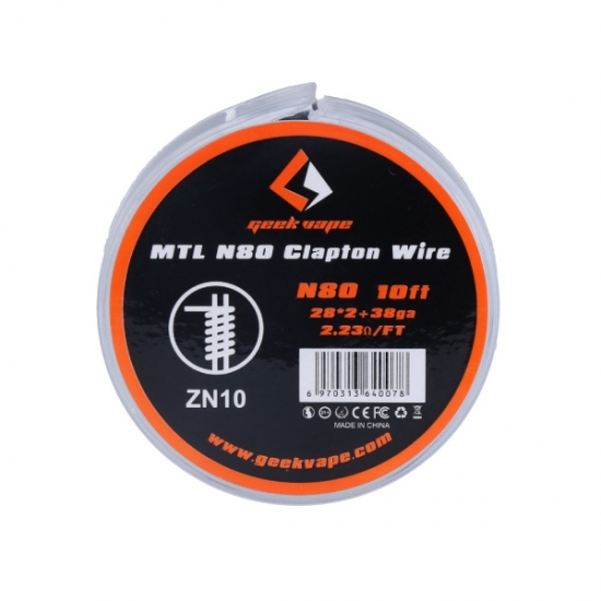 MTL N80 Clapton Heizdraht - 3 Meter