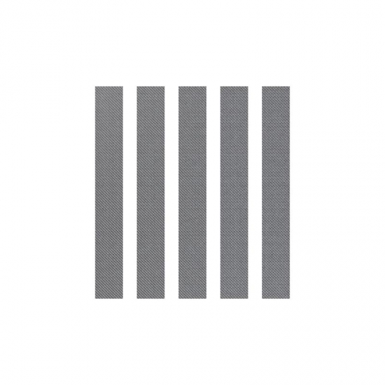 5x Meshstreifen 200 Edelstahl DL - 6,8x51mm