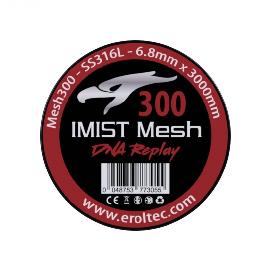 IMIST Premium Mesh 300 SS316L V4A - 6,8x3000mm