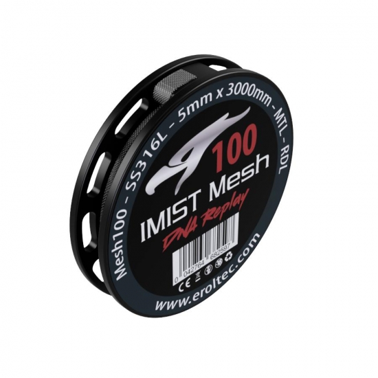 IMIST Premium Mesh 100 SS316L V4A - 5x3000mm
