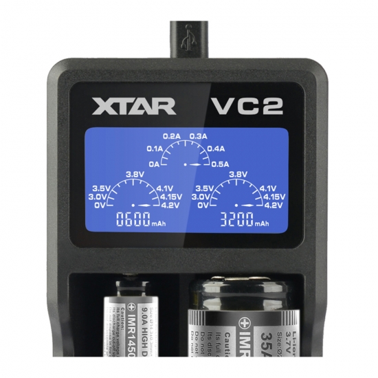 Xtar VC2 - Ladegert